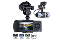 Thumbnail for Dual Car Dash Camera with GPS - Front and Rear