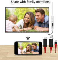Thumbnail for Lightning to HDMI Adapter Screen Mirror Cable