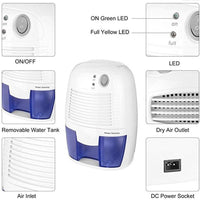 Thumbnail for Dehumidifier 500ml Portable