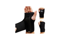 Thumbnail for Black wrist splints adjustable straps