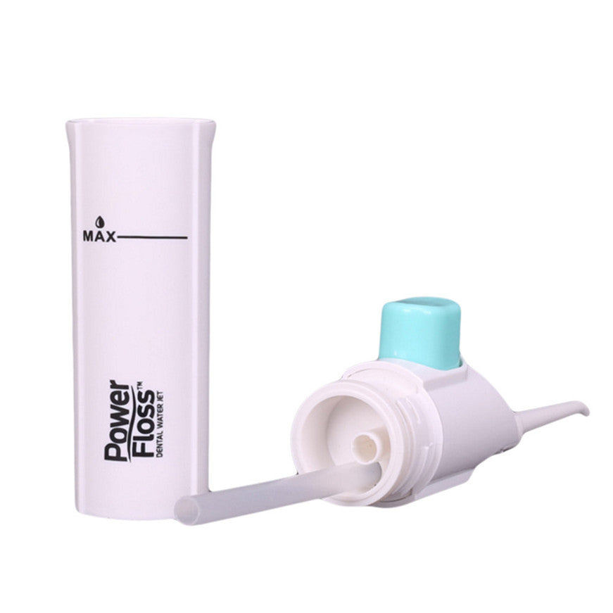 Dental water flosser with ergonomic handle design