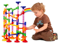 Thumbnail for Marble run set box with pieces inside
