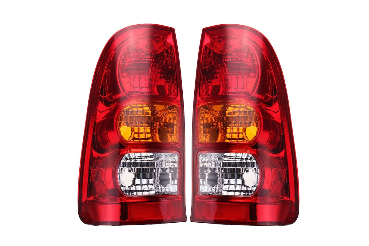 Right Toyota Hilux tail light showing amber section