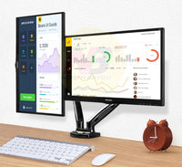 Thumbnail for Dual arm monitor stand Hydraulic