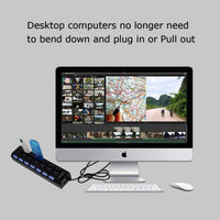 Thumbnail for Usb Hub 3.0 Splitter,7 Port Usb Data Hub