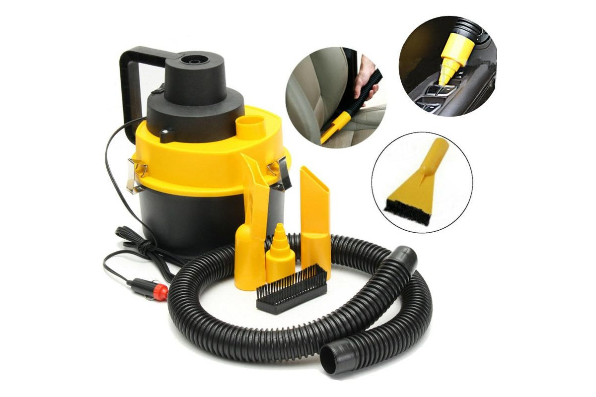 Car vacuum cleaner with long 240cm power cord