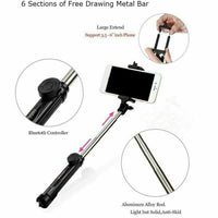 Thumbnail for Foldable Selfie Stick Bluetooth Selfie Stick