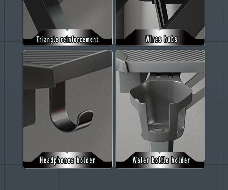 ERGONOMIC Gaming Desk Gaming Table Computer Desk 120CM