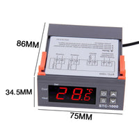 Thumbnail for Temperature Controller 110-230V Controller Heating / Cooling