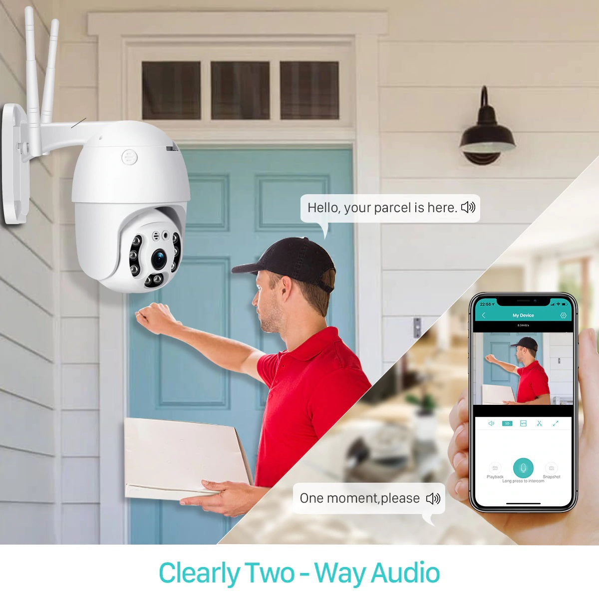 Wireless Security Camera PTZ
