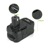 Thumbnail for Ryobi battery with 6000mAh capacity label