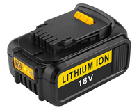 Thumbnail for Battery terminals close-up for DeWalt DCB180