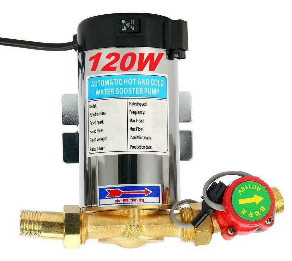 Low Shower Pressure 120W Booster Pump
