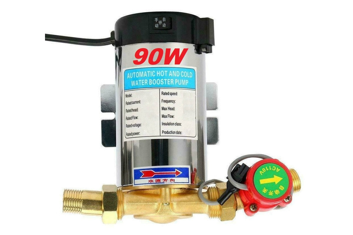 Booster pump with stainless steel and copper body