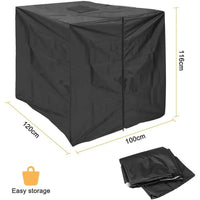 Thumbnail for IBC tank cover protecting tank from rain and dust