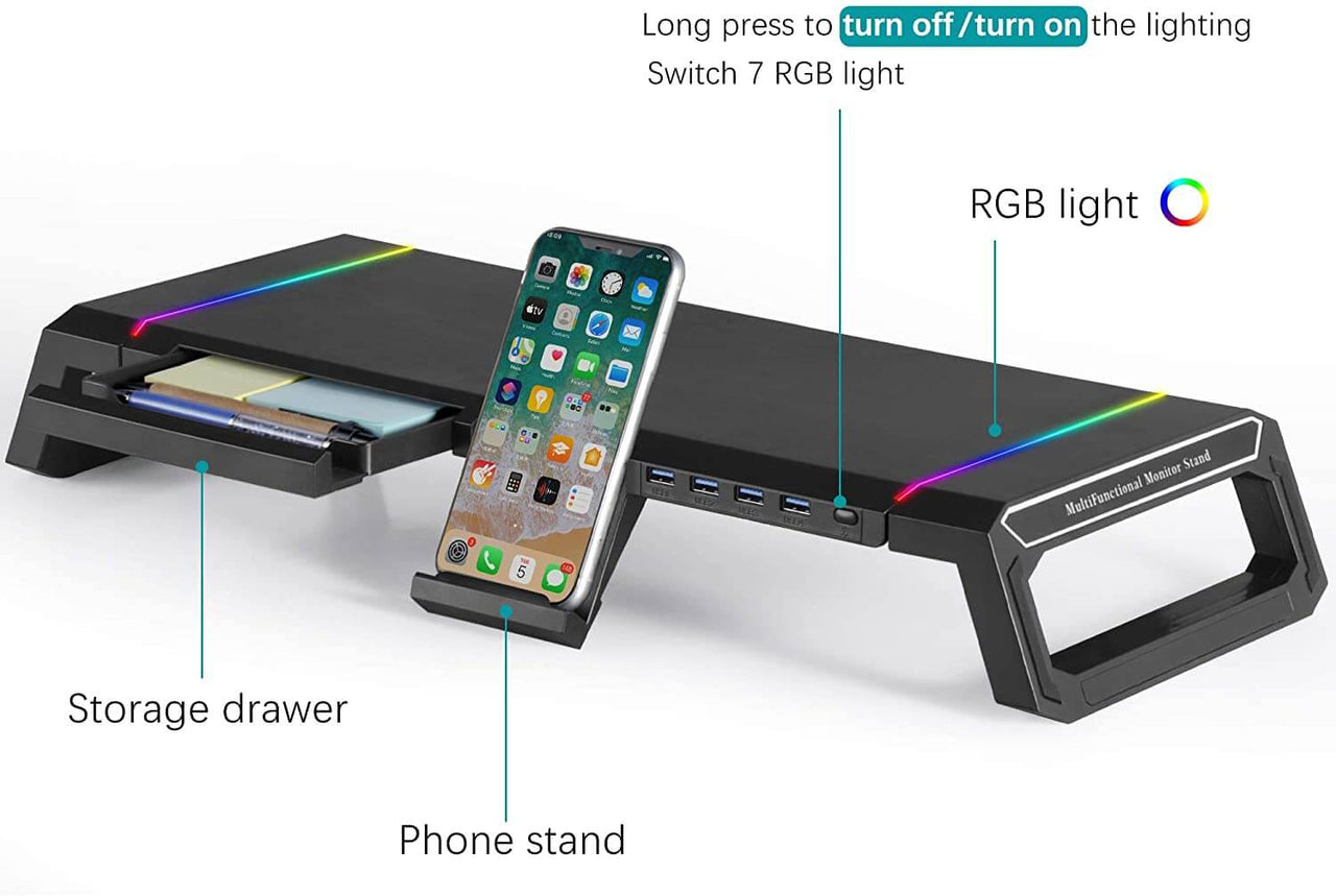 Computer Monitor Screen Stand Riser Table - The Shopsite
