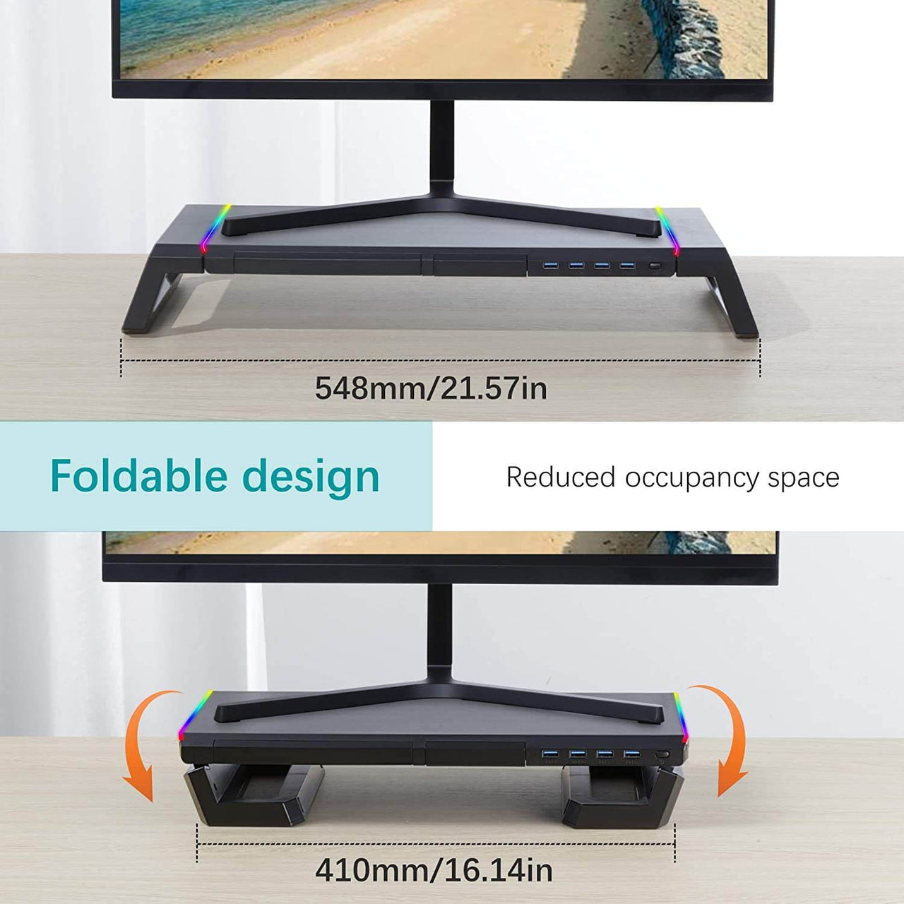 Computer Monitor Screen Stand Riser Table - The Shopsite