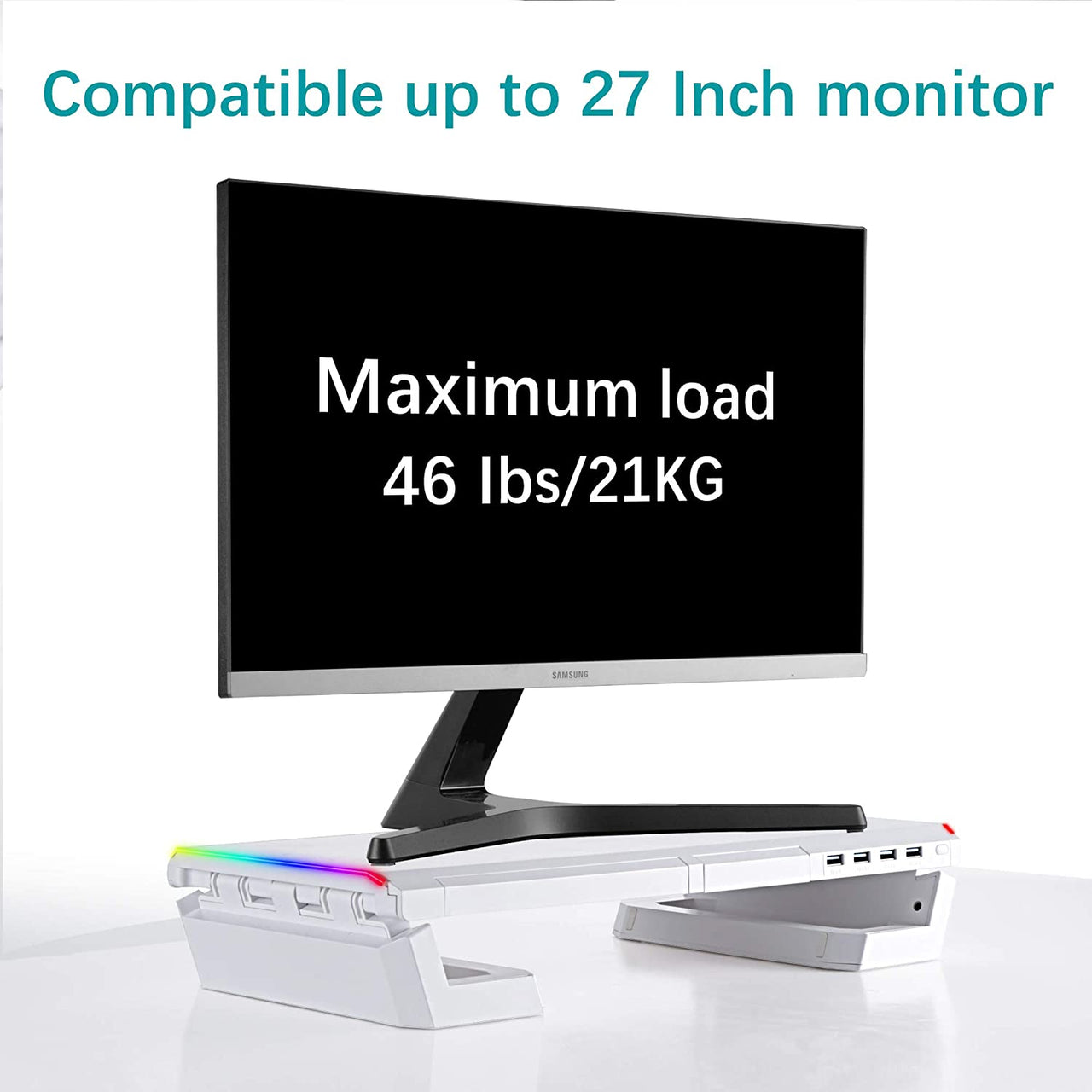 Computer Monitor Screen Stand Riser Table
