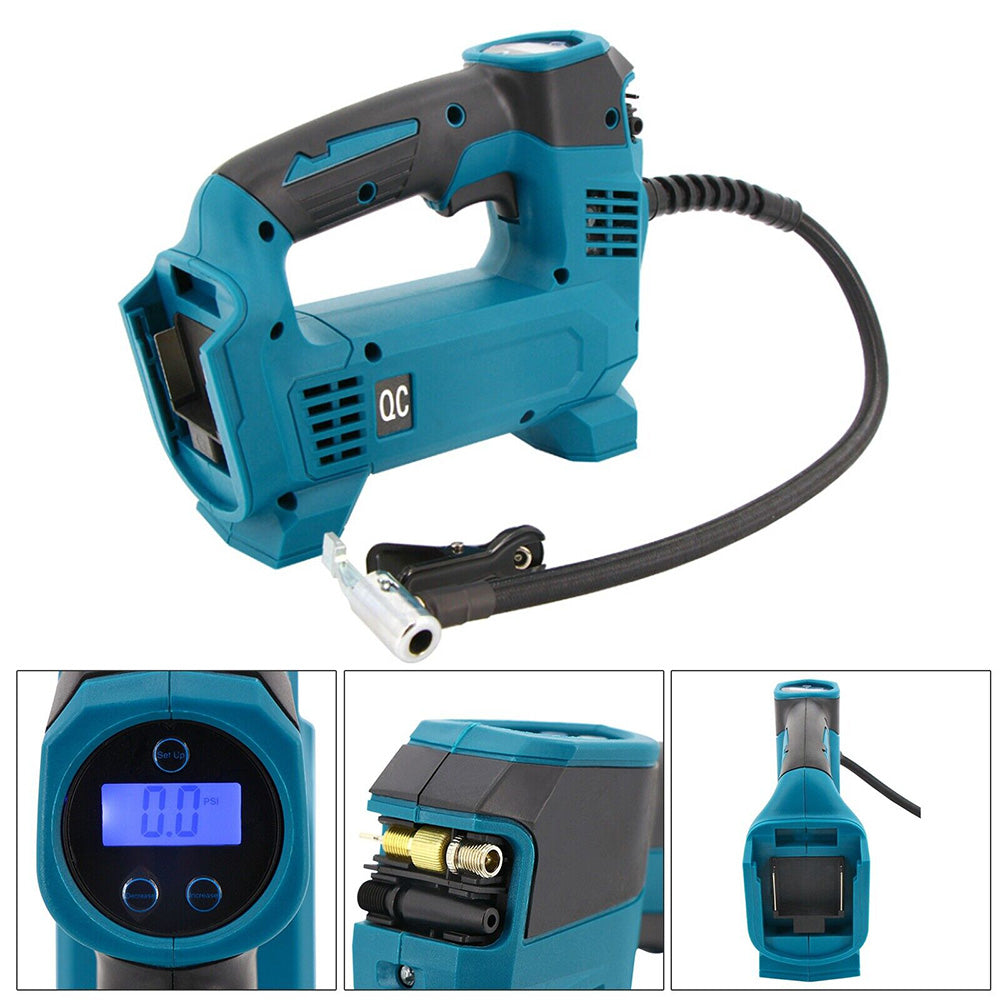Inflator pump with pressure measurement display