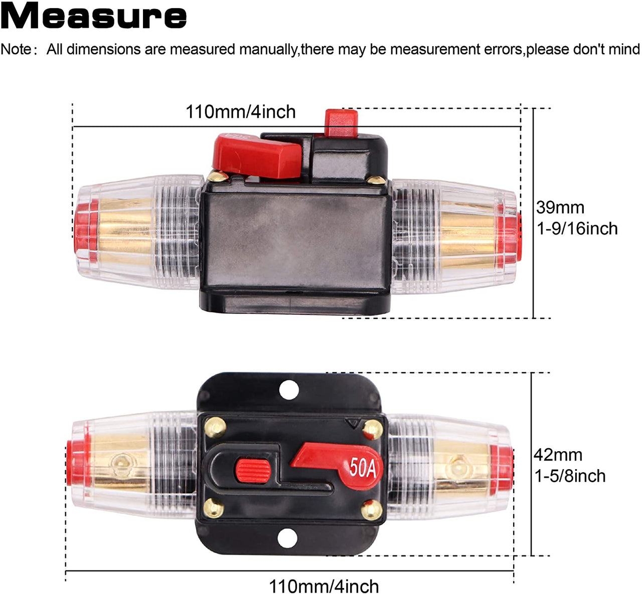 Heavy Duty Inline Breaker Solar Controller 50A - The Shopsite