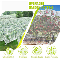 Thumbnail for 3 x 10M Insect Netting Vegetables Plant Crop Mesh Protection