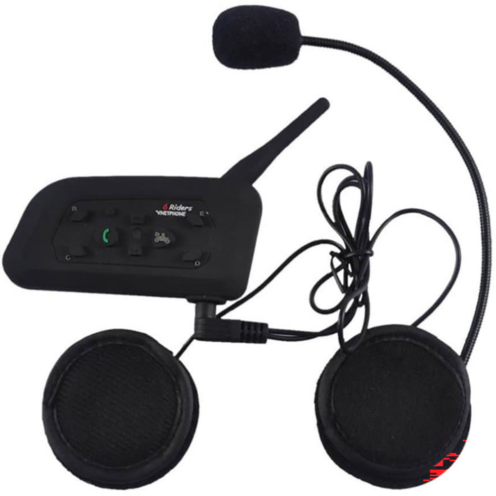 Helmet intercom with GPS audio guidance