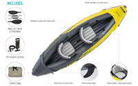 Thumbnail for Inflatable Kayak 2 Persons - The Shopsite