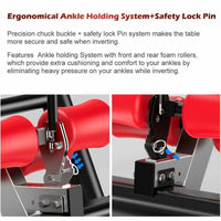 Thumbnail for Gravity Heavy Duty Inversion Table With Headrest & Adjustable Protective Belt Ba - The Shopsite