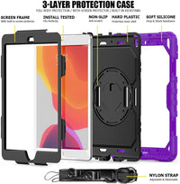 Thumbnail for iPad 10.2 Case Rugged Shockproof Case
