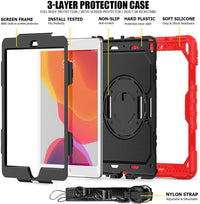 Thumbnail for iPad 10.2 Case Rugged Shockproof Case
