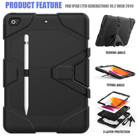 Thumbnail for iPad 10.2 Case Rugged Shockproof Case