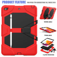 Thumbnail for iPad 10.2 Case Rugged Shockproof Case