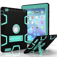 Thumbnail for iPad 4 Case Three Layer Heavy Duty Shockproof Protective Case for iPad 4