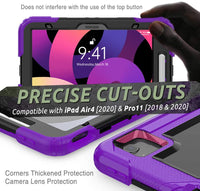 Thumbnail for iPad Air 4 Case Rugged Shockproof Case Ipad 10.9 Case