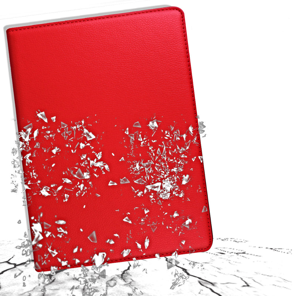 iPad 102 case open showing screen protection