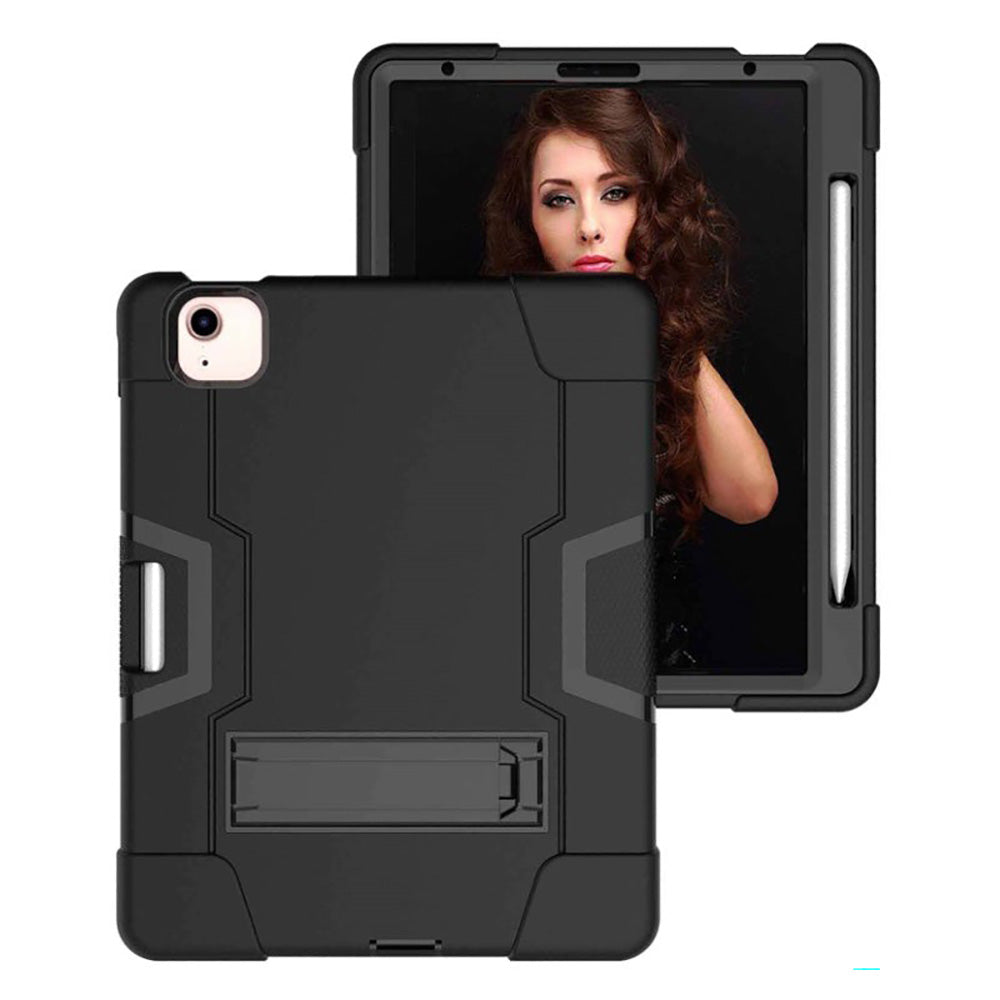 Case installed on iPad Air 4 tablet