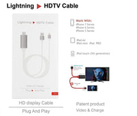 Thumbnail for iPhone screen mirrored on large TV display
