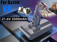 Thumbnail for Dyson V8 Battery 3.5AH Replacement