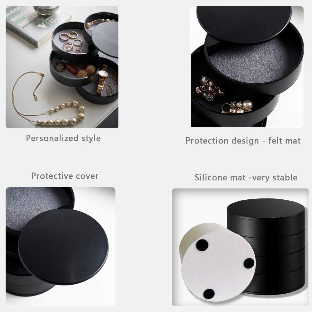 Jewellery organiser on dressing table