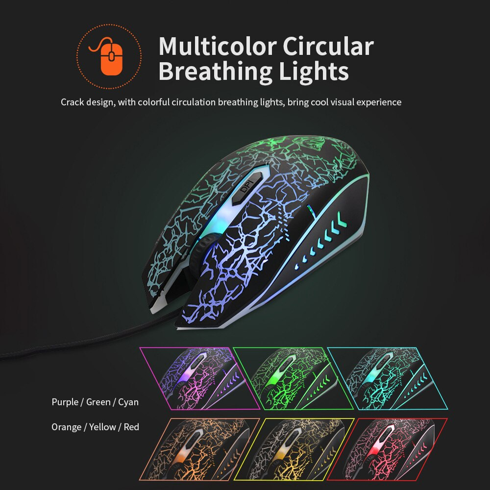 RGB Gaming Keyboard & Mouse Combo