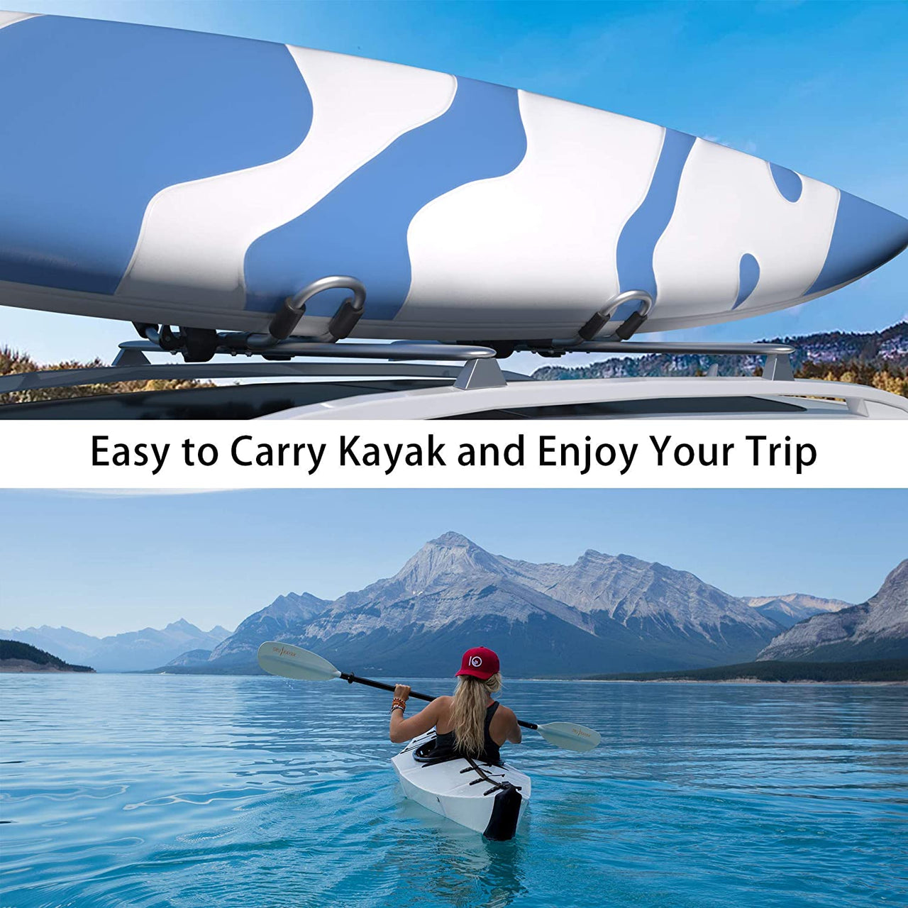 4-in-1 Kayak Roof Rack