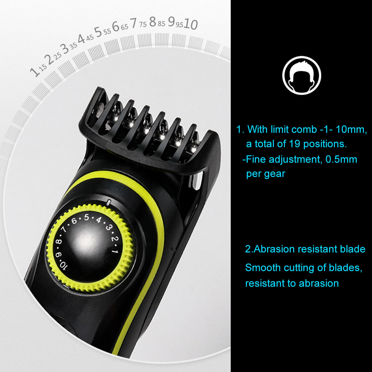 Hair Trimmer Shaver Clippers Cordless - The Shopsite