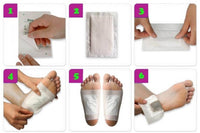 Thumbnail for 100 Kinoki Detox Foot Pads Patches With Adhesive - The Shopsite