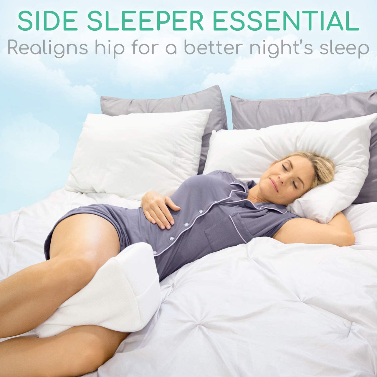 Knee Pillow Body Pillow 2Pcs - The Shopsite