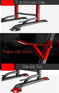 Thumbnail for Chin Up Pull Up Chin Up Station Power Tower Home Gym - The Shopsite