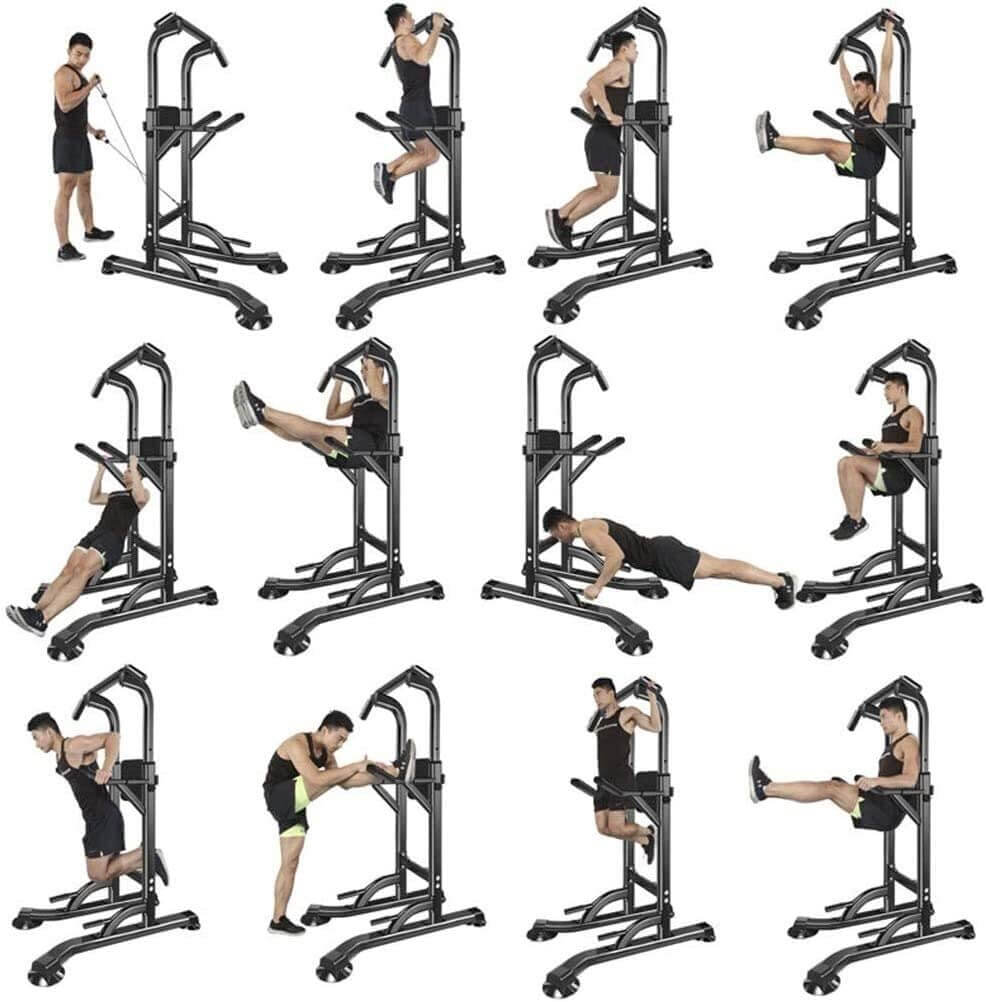 Chin Up Pull Up Chin Up Station Power Tower Home Gym