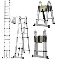 Thumbnail for Telescopic ladder with anti-slip feet