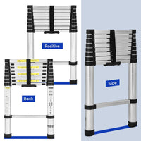 Thumbnail for Telescopic Ladder 2.6m Portable Extension Ladder