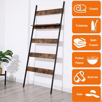 Thumbnail for Vasagle Ladder Storage Shelf