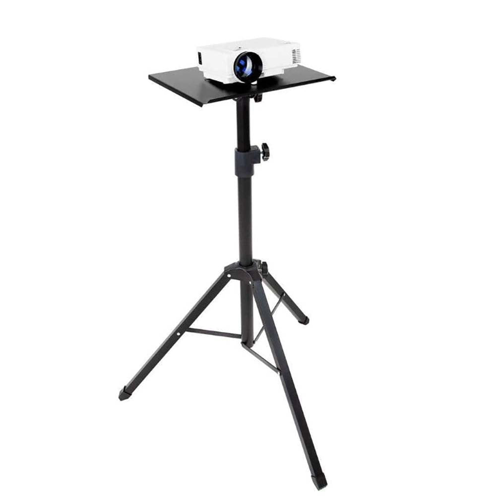 Standing Weatherstudio Projector & Laptop Stand with Tripod Base - Adjust Height NZ | Homyspire